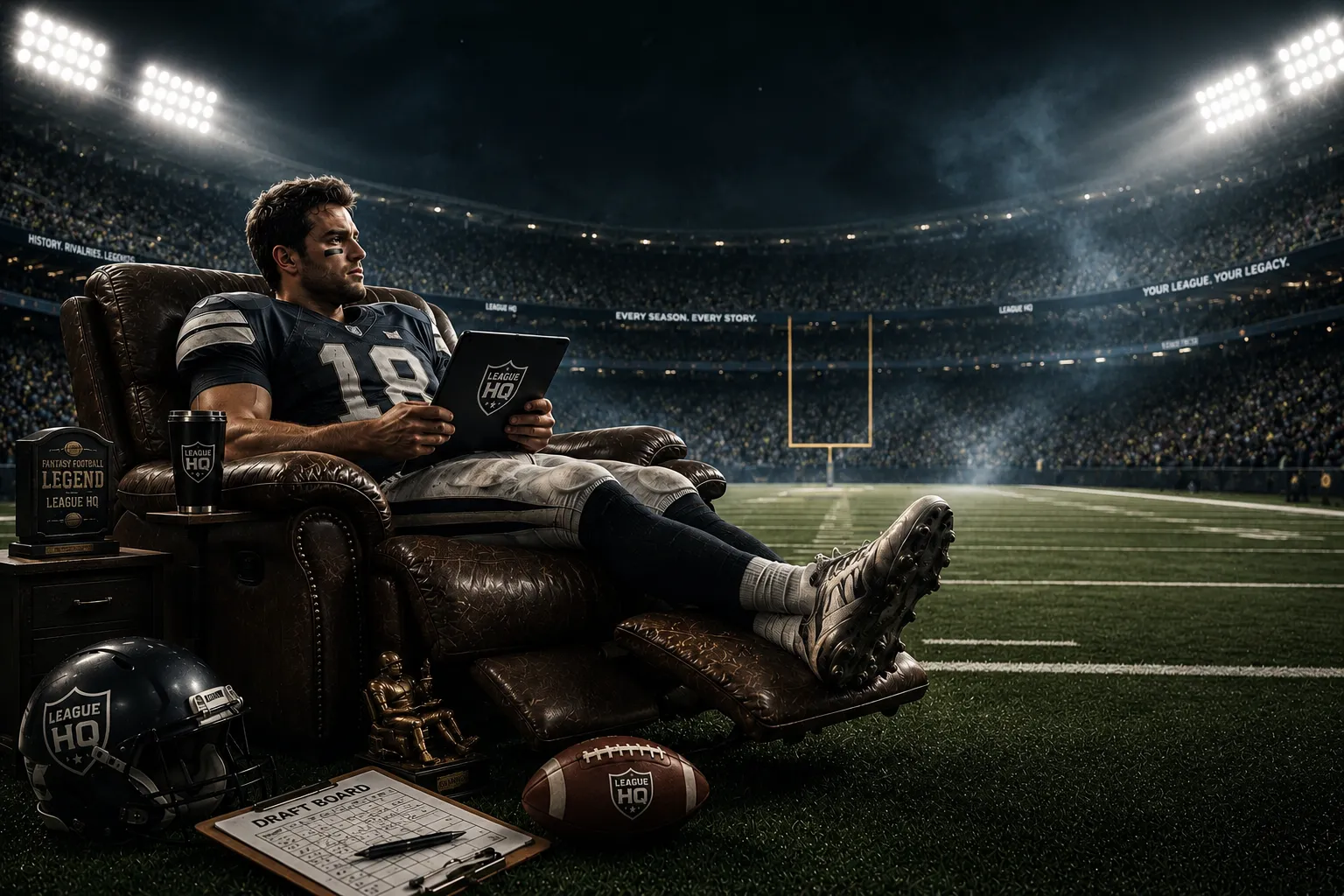 A League HQ league home page